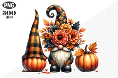 Halloween Gnomes Sublimation - Clipart PNG Design Product Image 1