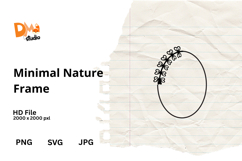Minimal Nature Frame Product Image 1