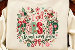 4 Christian Christmas Shirt Designs, 4 Nativity Faith Quote Product Image 2