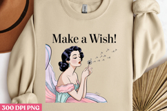 Make a Wish! PNG, Sassy Gardening Pinup Girl Su Product Image 1