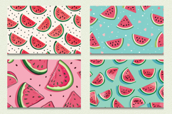 Cute Summer Watermelon Cutting Boards sublimation Design Product Image 2