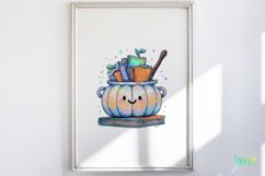 Pastel Witchy Halloween Clipart Sublimation Product Image 5