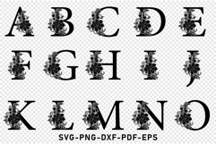 Monogram Letter SVG Laser Cut Files Product Image 2