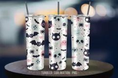 Halloween tumbler wrap