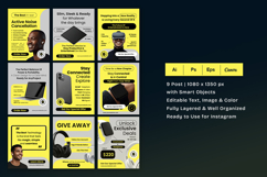 Yellow Grey Gadget Store - Instagram Post Product Image 4