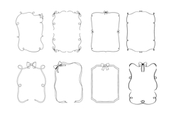 Hand Drawn Frames SVG, PNG Product Image 2
