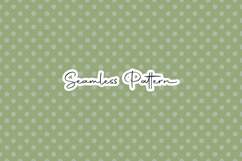 Retro Polka Dot Seamless Pattern Product Image 5