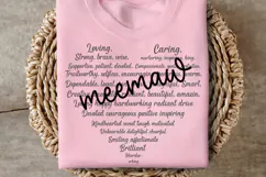 Meemaw Heart Shape SVG, Mother's Day Heart, Mother's Day SVG Product Image 2