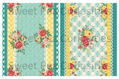 Shabby Chic, Flowers, Papers, Junk Journal Product Image 2