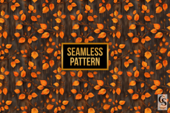 Autumn Falling Leaves Digital Paper Product Image 3