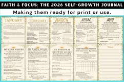The 2026 Self-Growth Journal Product Image 2