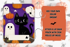 Cartoon Halloween Money Card, Cartoon Pumpkins Money Card Product Image 2