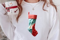 Christmas Origami Style Sublimation, Christmas PNG Product Image 2