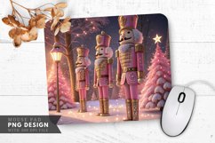 Festive Nutcracker Wonderland Mouse Pad PNG Product Image 1