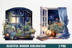 Beautiful Window Sublimation, Window Clipart Product Image 1