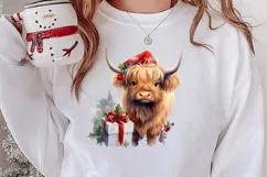 Christmas Farm Animals Clipart, Christmas PNG Product Image 2