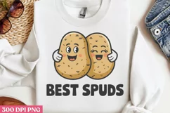 Best Spuds PNG, Funny Puns Sublimation PNG Product Image 3