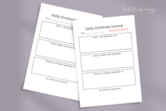 Daily Gratitude Journal Planner Template | Canva Editable Product Image 2