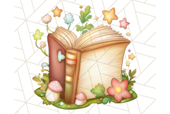 Fairy Tale Unicorn PNG Pastel Magic Clipart, Fantasy Rainbow Product Image 2