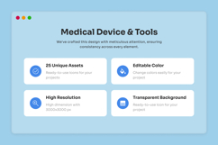 Medical Device &amp; Tools 3D Icon Pack Product Image 2