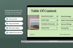 Creative Agency Pitch Deck Trendy &amp; Impactful Keynote Product Image 2