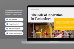 Construction Business Keynote Presentation Product Image 2