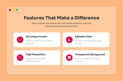 Startup &amp; Investor Pitch 3D Icon Pack Product Image 2