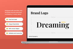 Creative Agency Pitch Deck Sleek Google Slides Product Image 2