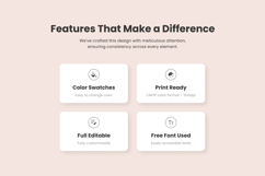 Calm &amp; Modern Mental Health Brand Guideline Product Image 2