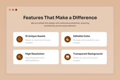 Modern FinTech 3D Icon Collection Product Image 2