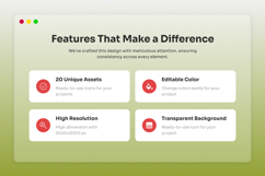 Heavy Duty Construction 3D Icon Pack Product Image 2