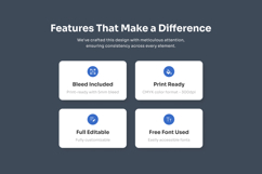 Corporate Wall Planner 2026 Modern Layout Product Image 2