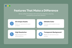 Startup Presentation 3D Icon Pack Product Image 2