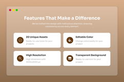 Furniture and Decor 3D Icon Set Product Image 2