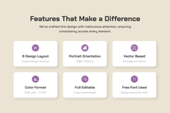 Modern Podcast Carousel Template Product Image 2