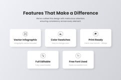 Clean Corporate Brochure Template Product Image 2