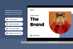 Creative Agency Pitch Deck Stylish &amp; Persuasive PowerPoint Product Image 2
