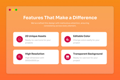 Startup &amp; Pitch Deck 3D Icon Pack Product Image 2