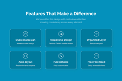 Clean Travel Website Landing UI Kit Product Image 2