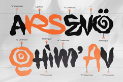 Prolazy - Experimental Irregular Graffiti Font Product Image 2