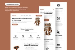 Virtusa - Ai Chat Bot Landing Page V1 Product Image 2