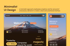 Conversa - AI Chatbot Landing Page V2 Product Image 2