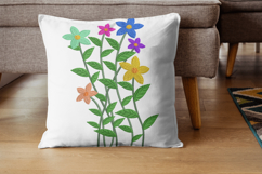 Bright Wildflower Embroidery Design Set Product Image 2