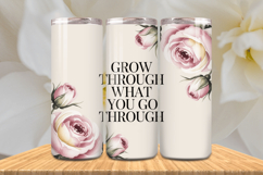 Positive Affirmations 20oz Tumbler wrap Inspirational Quotes Product Image 1