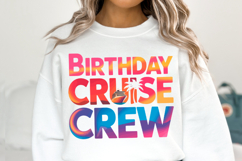 Birthday Cruise Crew svg | Svg Files for Cricut | Shirt Svg Product Image 3