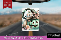 Ferret Halloween Air Freshener PNG Coquette PNG Sublimation Product Image 1