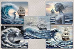 The World of Mysticism | 9 designs - Goddess Aphrodite, PNG Product Image 3