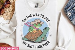 On The Way To Get My Shit PNG, Funny Sarcastic Sublimation Q Product Image 3