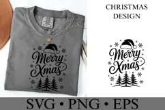 Merry Xmas Svg | Christmas svg | Shirt Svg Product Image 3