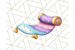 Royal Carriage & Princess Vehicle PNG Clipart for Fairytales Product Image 2